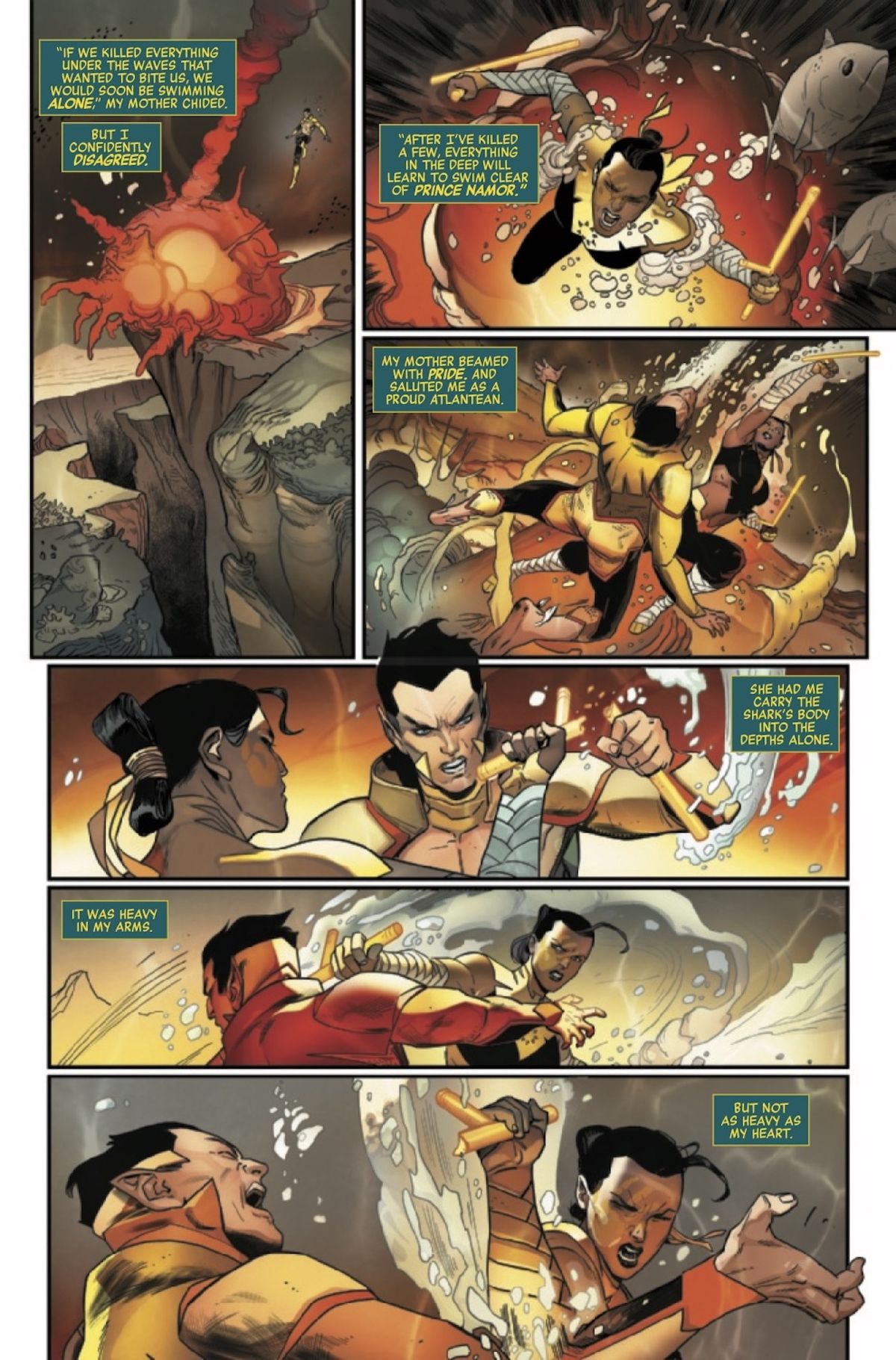 page from Avengers #42