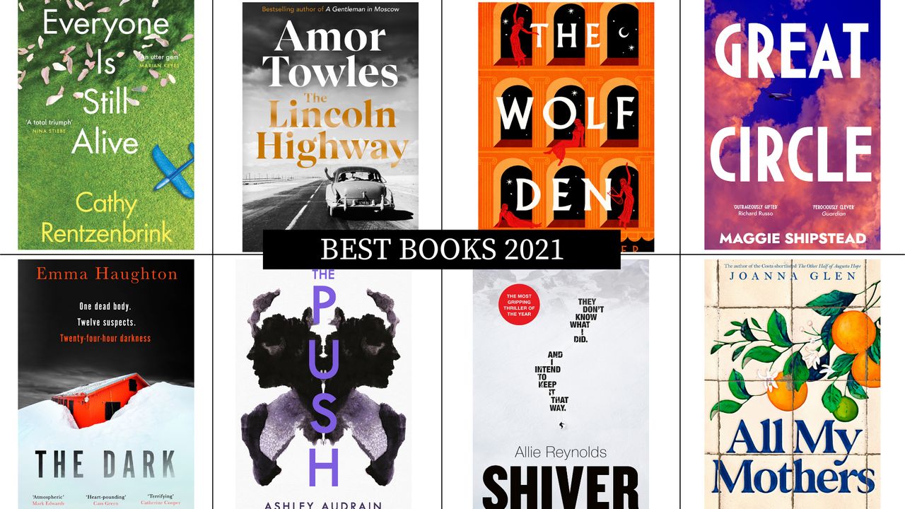 a collage image showing eight of the best books 2021 as per w&amp;h&#039;s picks