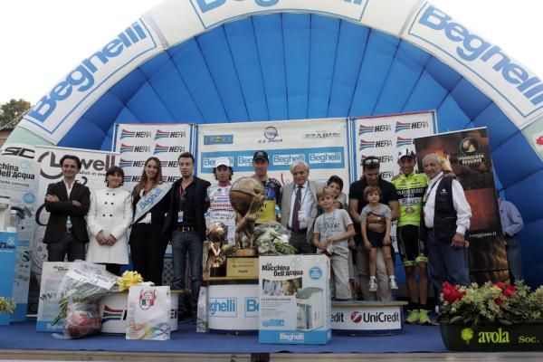 The GP Beghelli podium