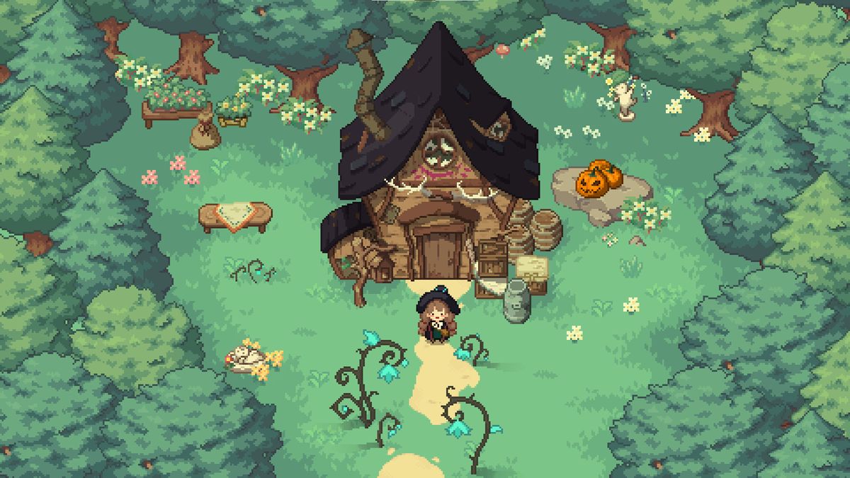 Stardew but potions game Little Witch in the Woods is now in early access |  PC Gamer