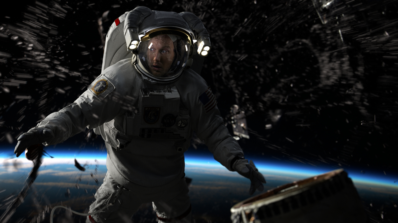 A screenshot of Patrick Wilson's Brian Harper in Moonfall