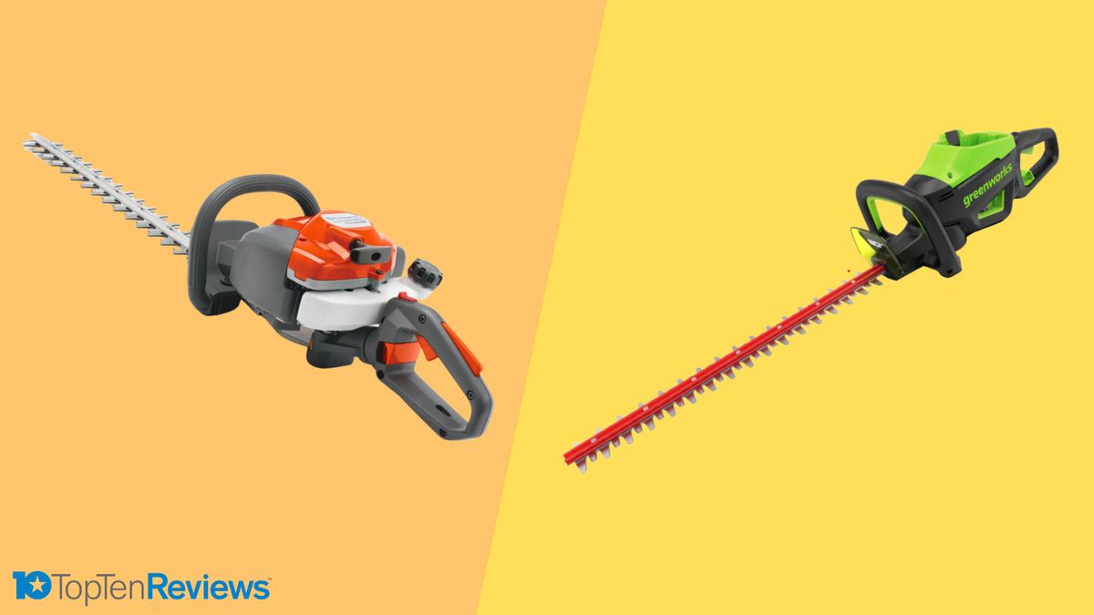 Husqvarna vs Greenworks: Which hedge trimmer is best? | Top Ten Reviews