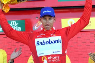 Bauke Mollema leads, Vuelta a Espana 2011, stage nine