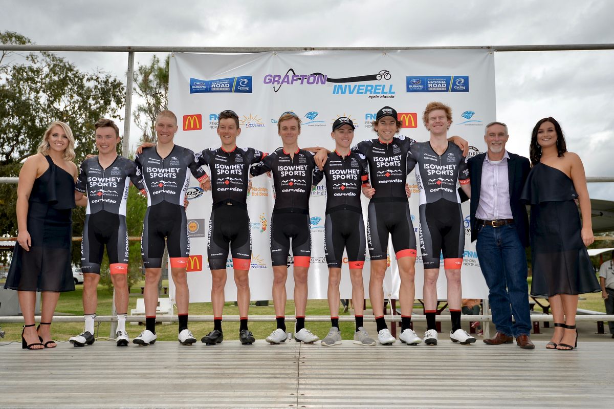 Top team Isowhey Sports Swiss Wellness on the podium