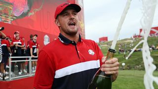 Bryson DeChambeau after the 2021 Ryder Cup at Whistling Straits