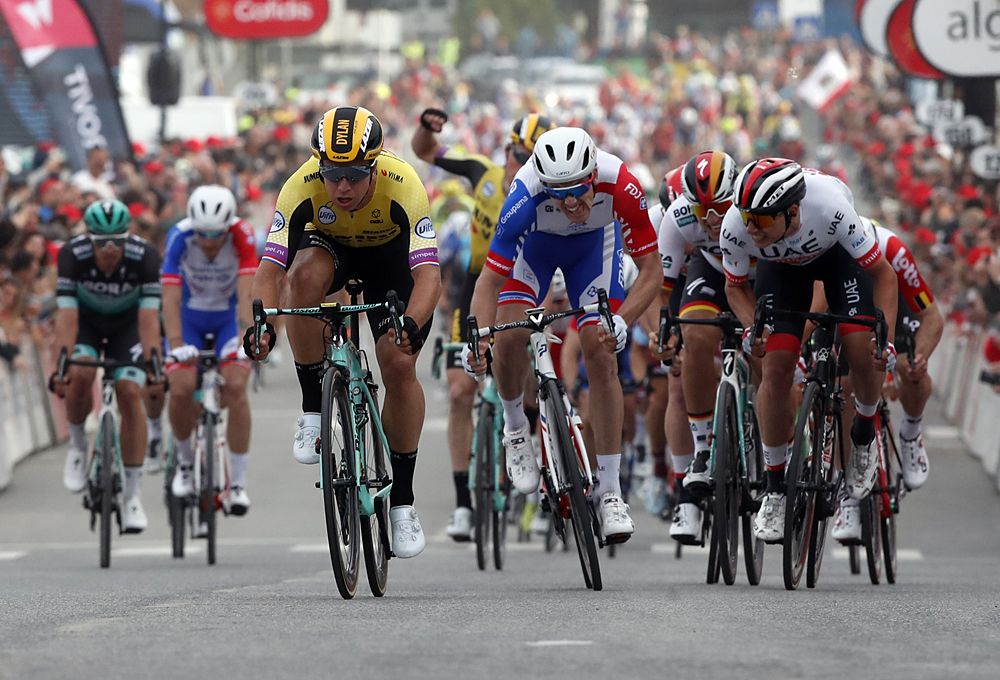 Dylan Groenewegen (Jumbo Visma) wins stage 4 at Volta ao Algarve