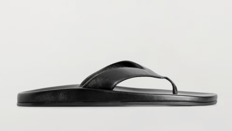 COS, Sculpted Leather Flip Flops