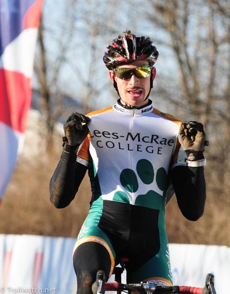 Kerry Werner (Lees-McRae) wins the Collegiate D1 Championship.