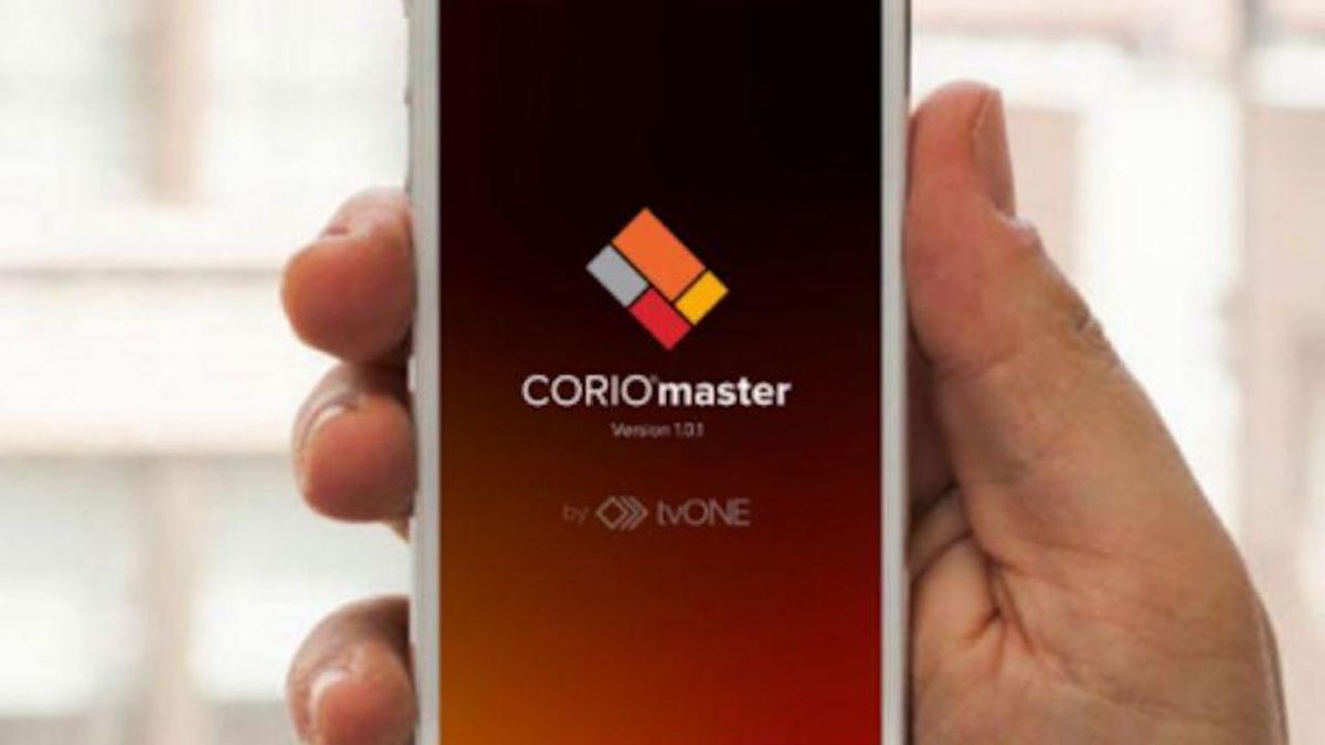 tvONE CORIOmaster App