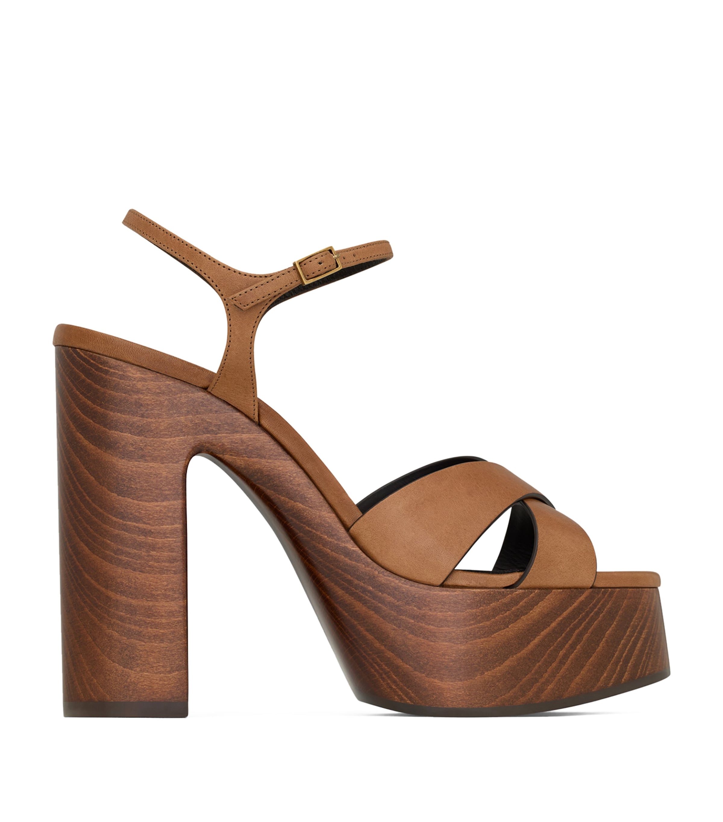 Leather Bianca Platform Sandals 125