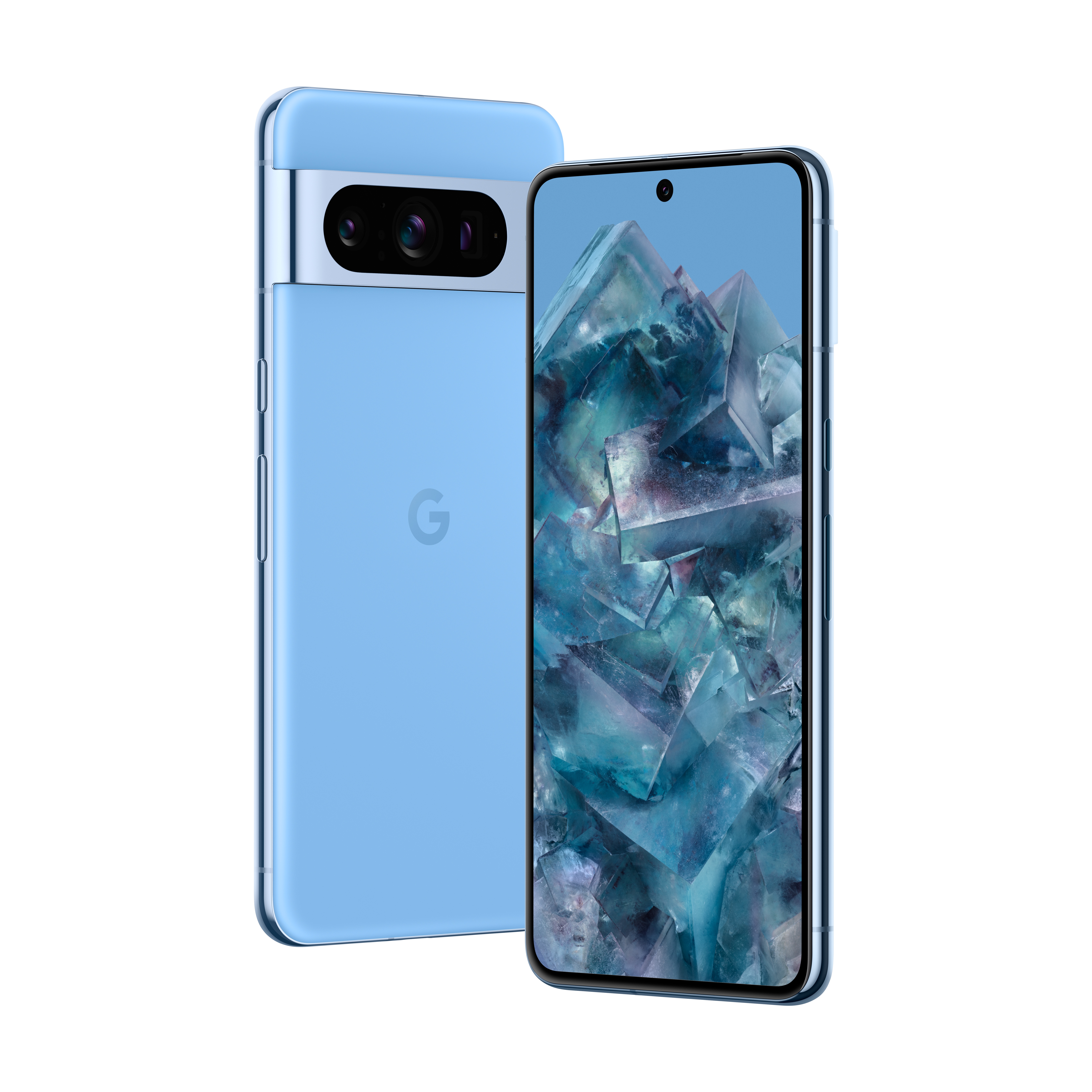 Pixel 8 Pro in Bay front and back square render