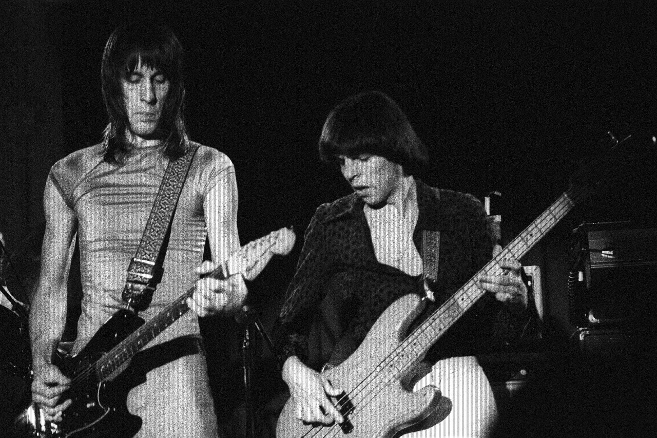 Todd Rundgren (L) and Kasim Sulton (R) performing with Utopia at the Old Waldorf in San Francisco, California on April 29, 1979.