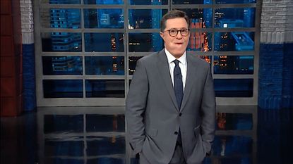 Stephen Colbert is not buying "Beautiful Ted" Cruz