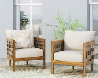 walmart outdoor chairs with rattan