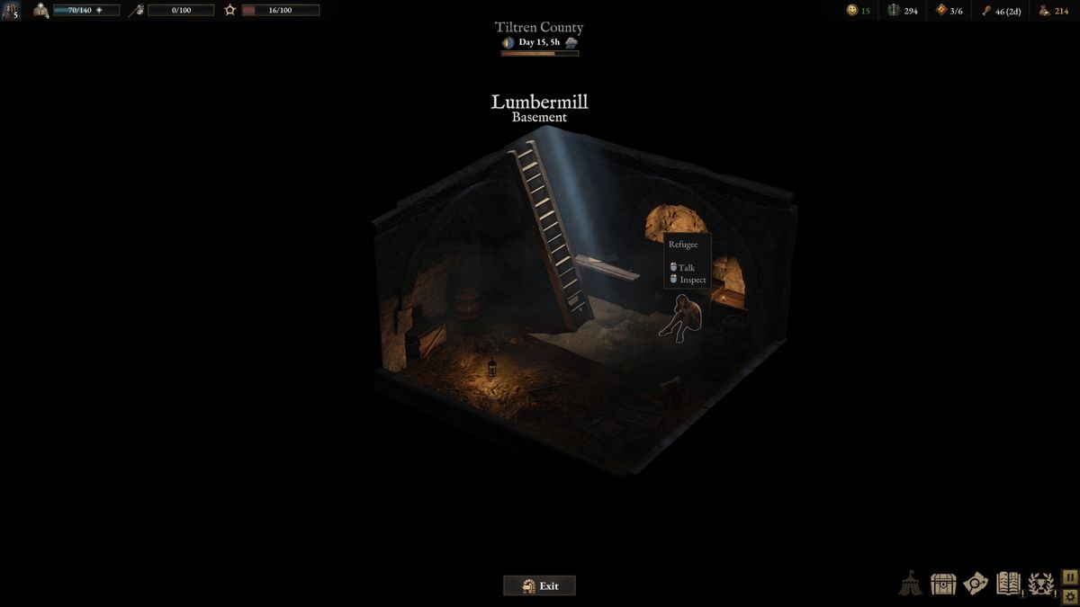 Wartales the locked door