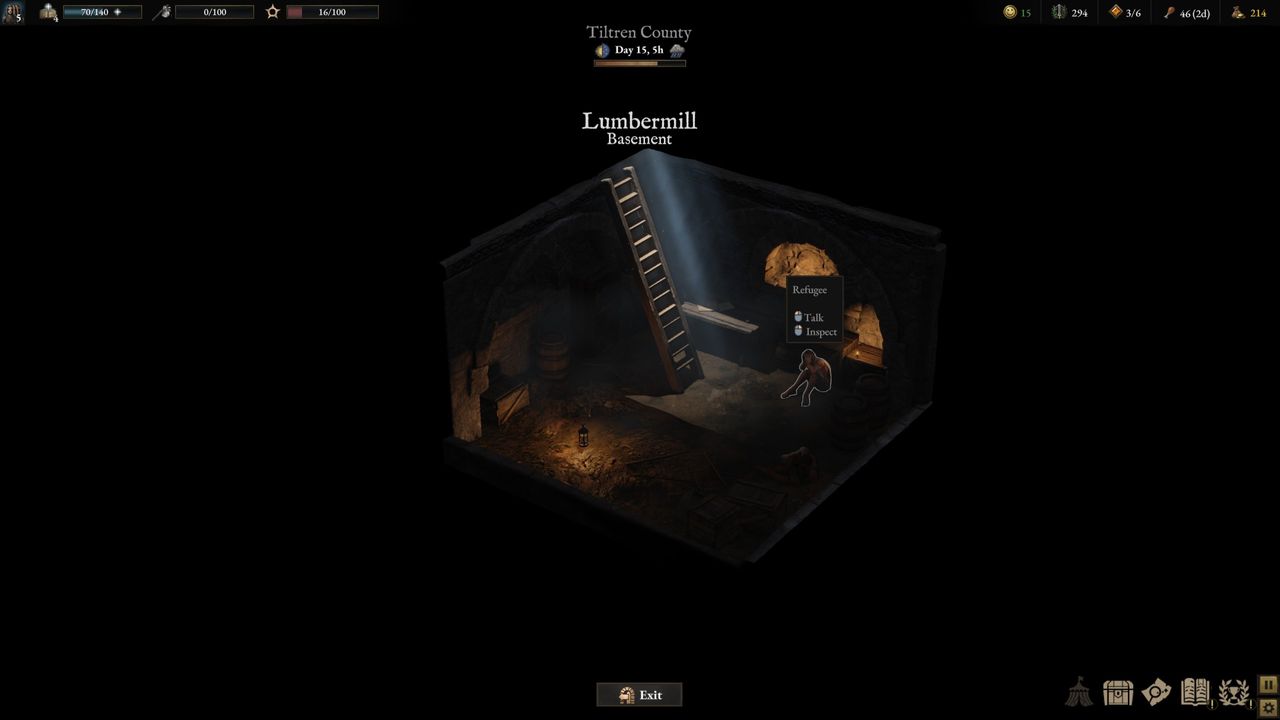 Wartales the locked door