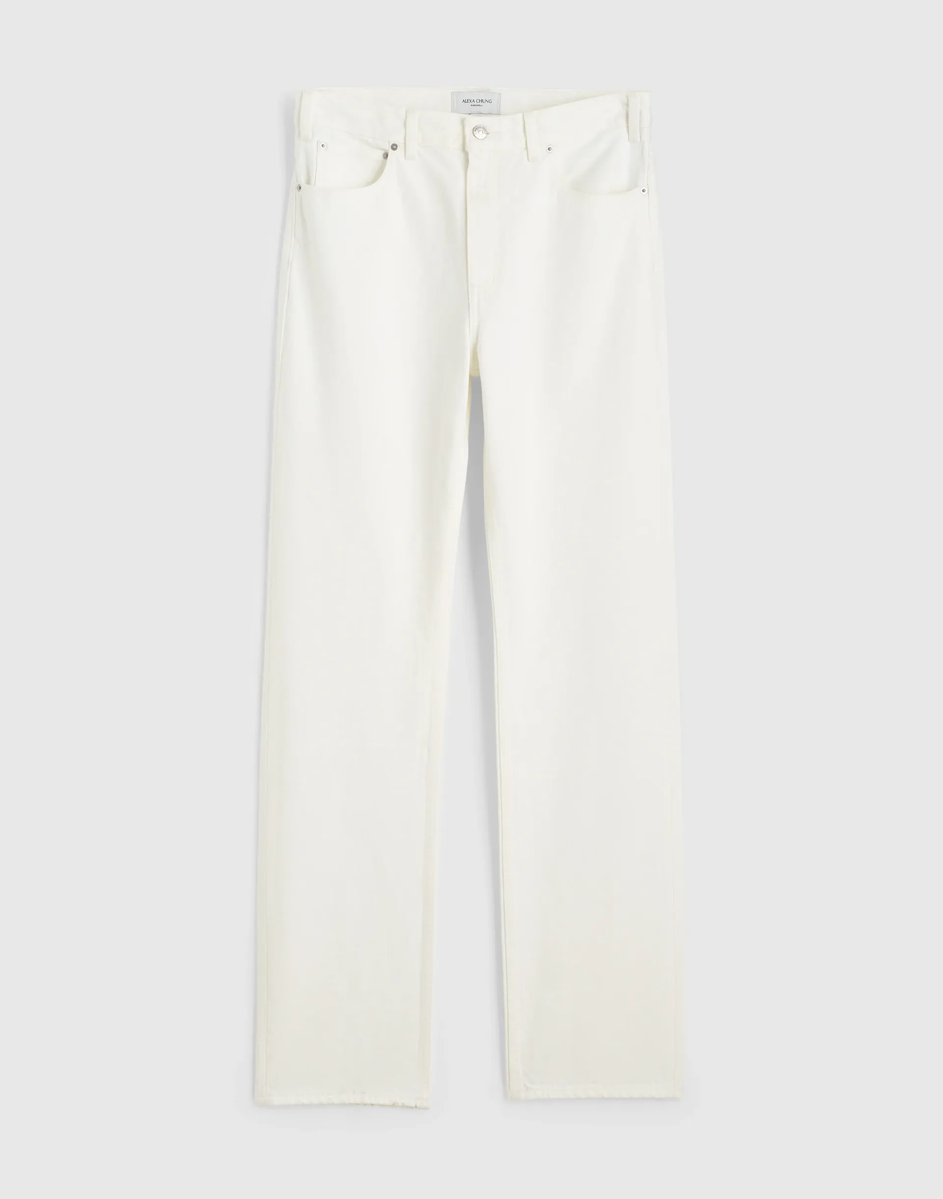 Alexa Chung for Madewell Slim Boyfriend Jean in Tile White
