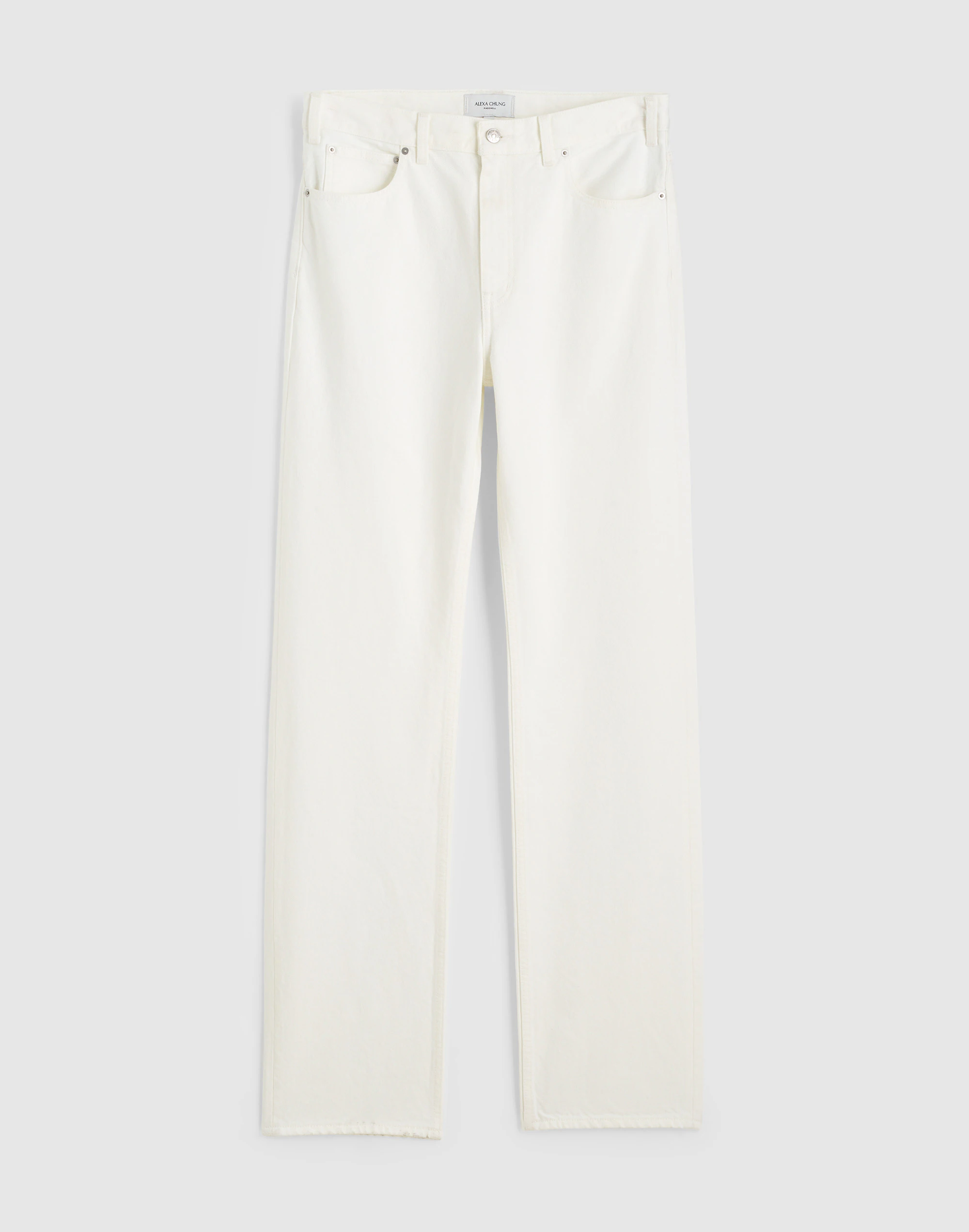 Alexa Chung for Madewell Slim Boyfriend Jean in Tile White