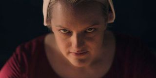 Elisabeth Moss as June in the handmaid's tale