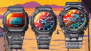 Casio G-Shock summer watches in dark gray