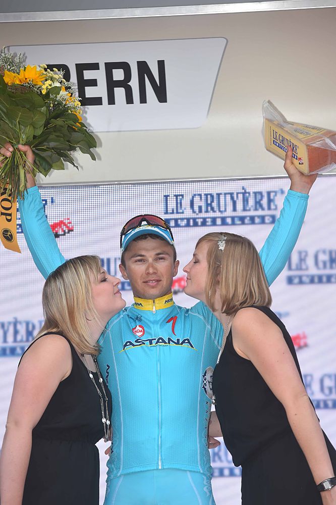 Alexey Lutsenko (Astana) winner of stage 8 Tour de Suisse