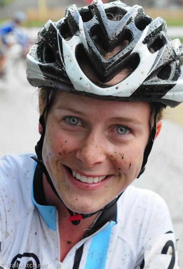 Chloe Forsman (Crank Bros) after the race