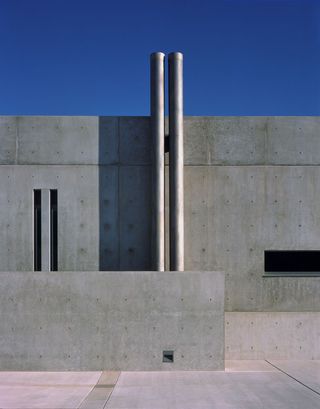 Tadao Ando's building outside view