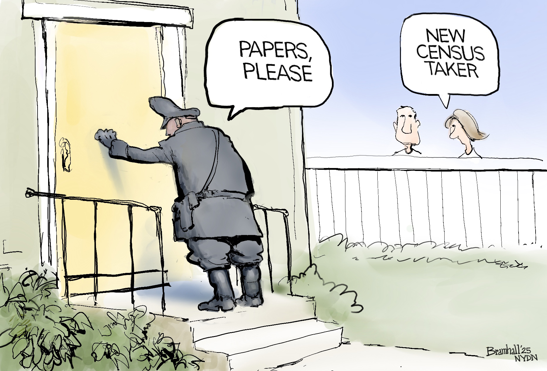 Political Cartoon