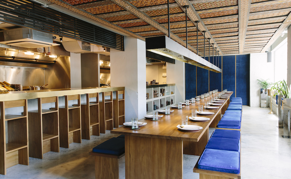Potato Head kitchen and dinning area Hong Kong, China