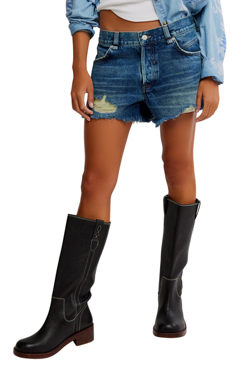 Now or Never Denim Shorts
