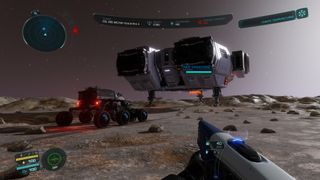 A Keelback And Scarab SRV On A Planetary Surface In Elite Dangerous Odyssey