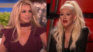 Britney Spears and Christina Aguilera