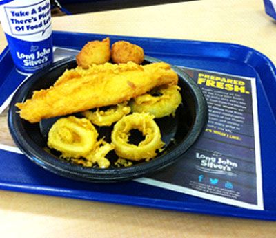 Long John Silvers&#039; Big Catch, a fried fish,has been named the &quot;Worst Restaurant Meal in America,&quot; by the CSPI 