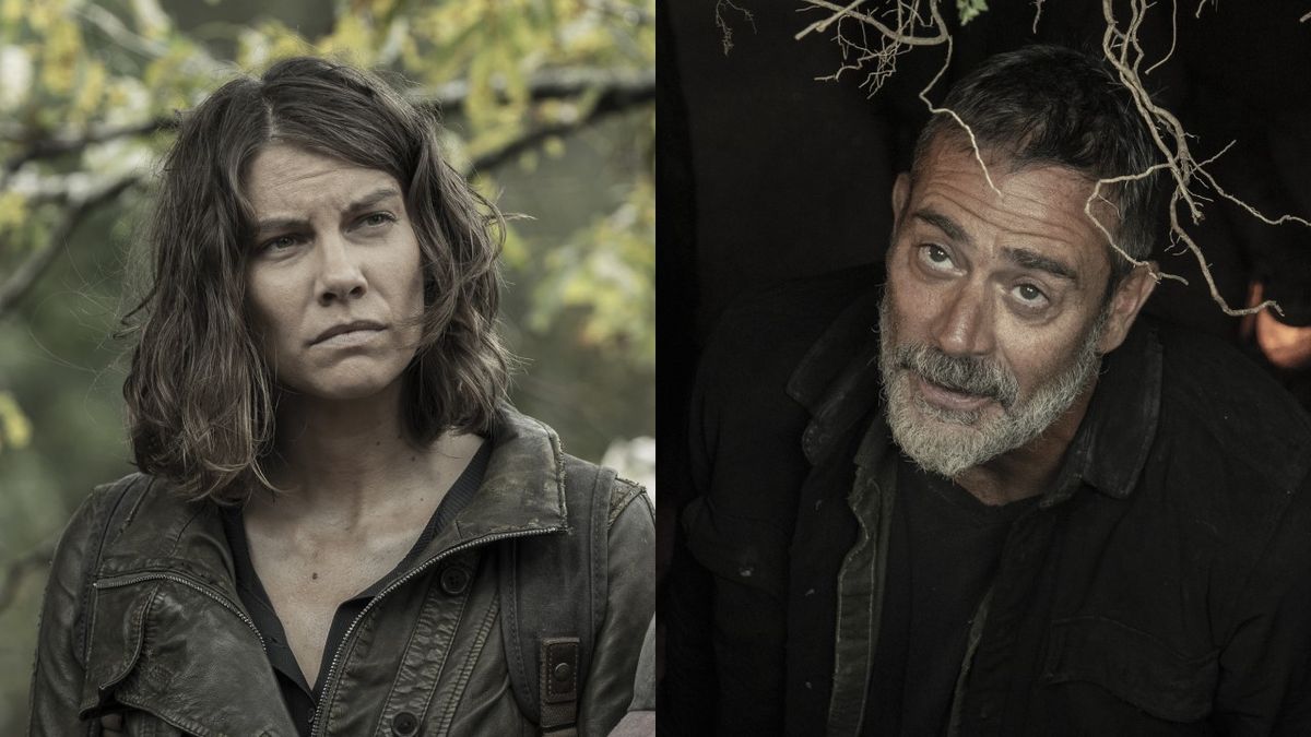 Maggie and Negan in The Walking Dead&#039;s Season 11 midseason finale