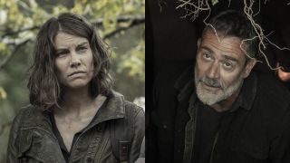 Maggie and Negan in The Walking Dead's Season 11 midseason finale
