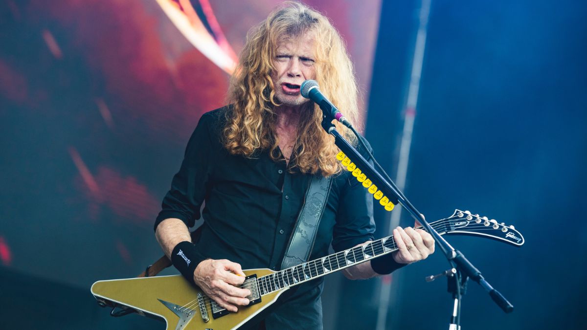 Dave Mustaine of the American thrash metal band Megadeth performs in concert at Resurrection Fest Estrella Galicia 2024 on June 29, 2024 in Viveiro, Spain