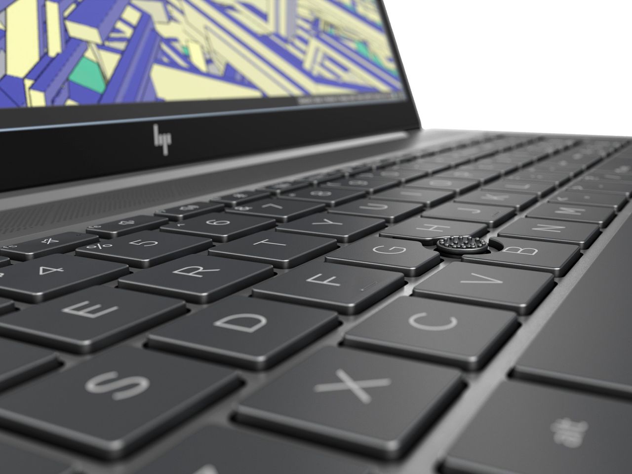 HP ZBook Firefly Keyboard Close