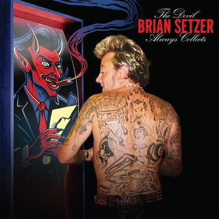 Brian Setzer 'The Devil Always Collects' album artwork