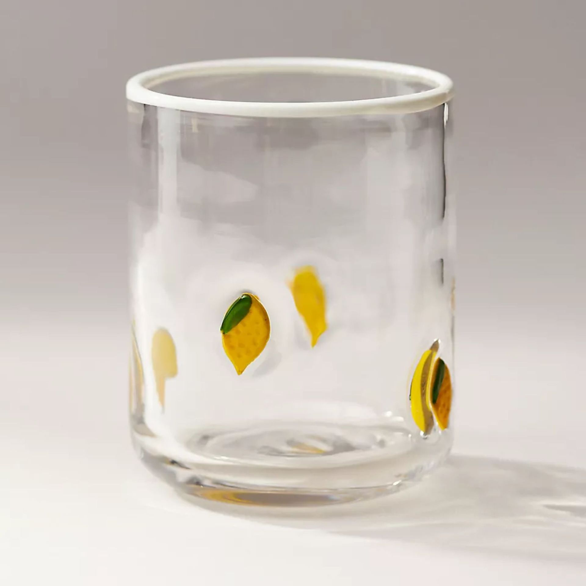Lemon Icon Juice Glass