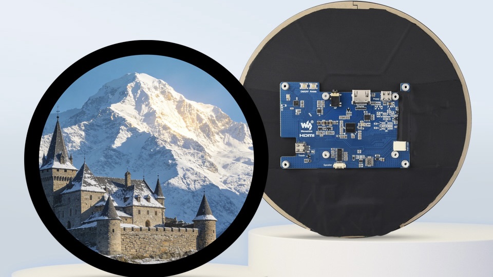 Waveshare 7-inch 1080\00d71080 LCD