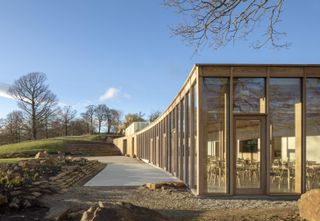 The Weston is a new visitor’s centre for Yorkshire Sculpture Park