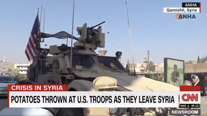 US Troops Leave Syria.