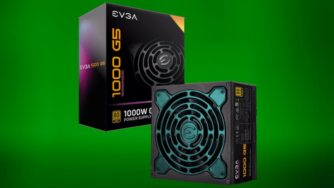 EVGA SuperNOVA 1000 G5, 80 Plus Gold 1000W, Fully Modular, ECO Mode with Fdb Fan, 10 Year 　, Compact 150mm Size, Power Supply 220-G5-1000-X1 Psu 1000w POWER SUPPLY EVGA SUPERNOVA 1000 G5, 80 PLUS GOLD 1000W