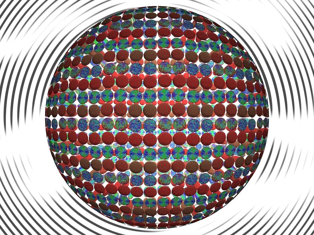 Sophisticated simulation suggests engineers could craft new materials using liquid crystals as structural guides.