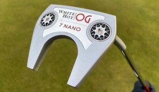 Odyssey White Hot OG #7 Nano Putter with its toothed clubhead