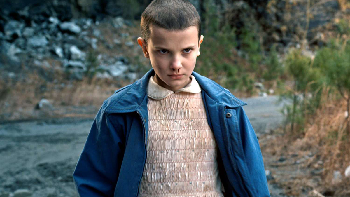 Eleven from Stranger Things