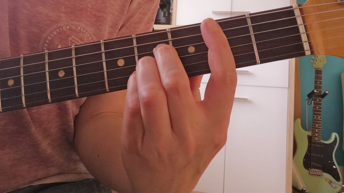f sharp minor chord guitar finger position