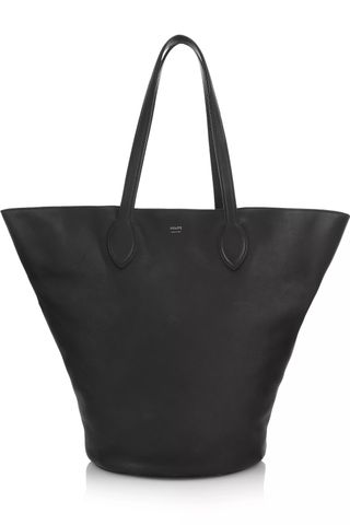 Khaite Osa Circle Leather Tote Bag