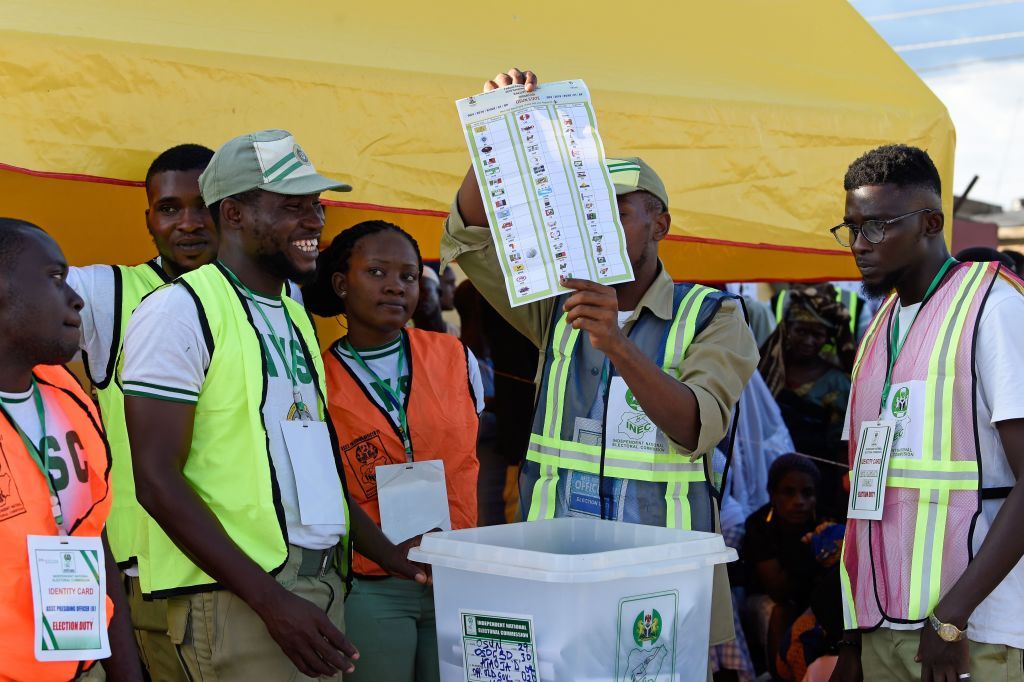 Nigeria political election. 