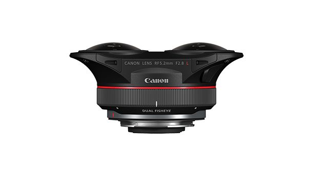 Canon RF 5.2mm f/2.8 dual fisheye lens
